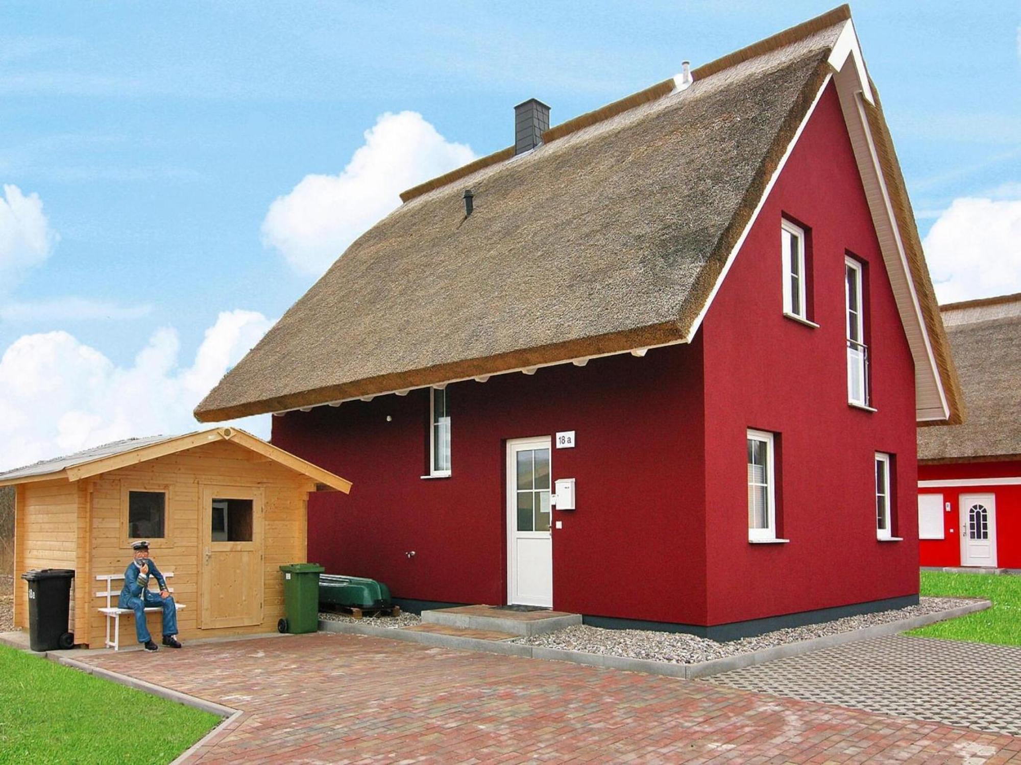 Ferienhaus Lotsenhaus Am Breetzer Bodden In Vieregge Exterior photo